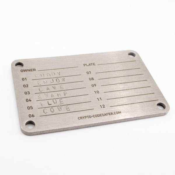 SCHLAGBUCHSTABEN-SET A-Z - CRYPTO-CODESAFER by RW547