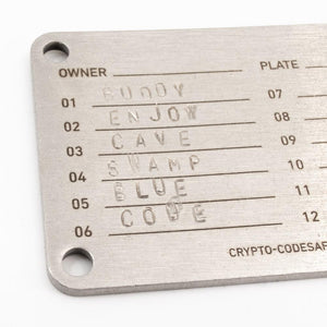CRYPTO-CODESAFER® – DAS ULTIMATIVE BACK-UP - CRYPTO-CODESAFER by RW547